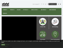 Tablet Screenshot of carrarotractors.com